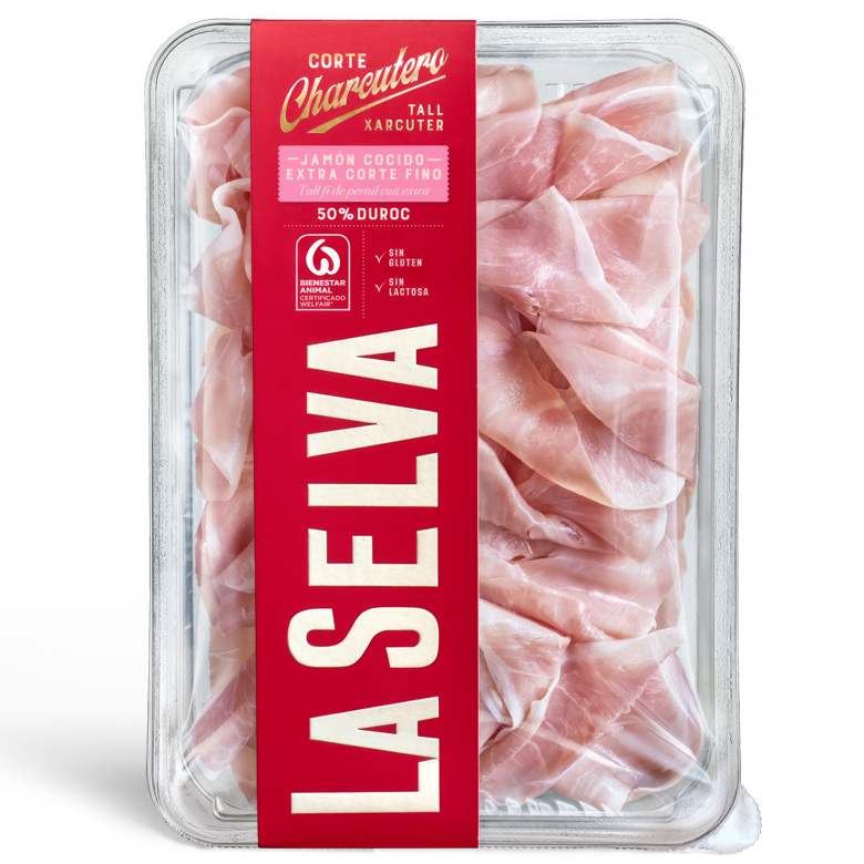 Jamón cocido extra corte fino